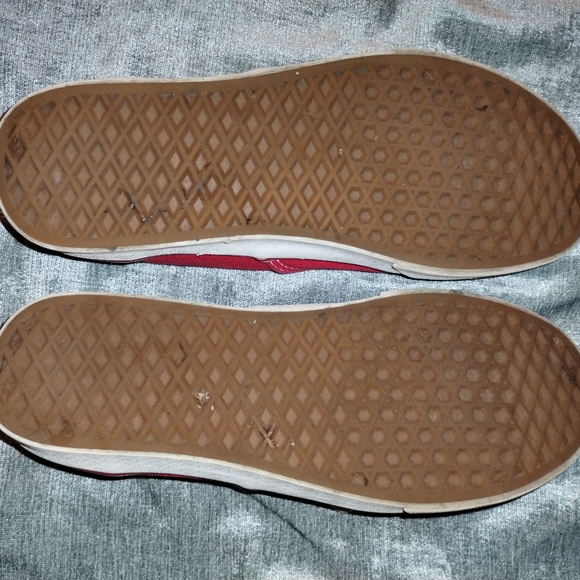 VANS Red Lace-up Men's size 10 USA - Picture 9 of 11
